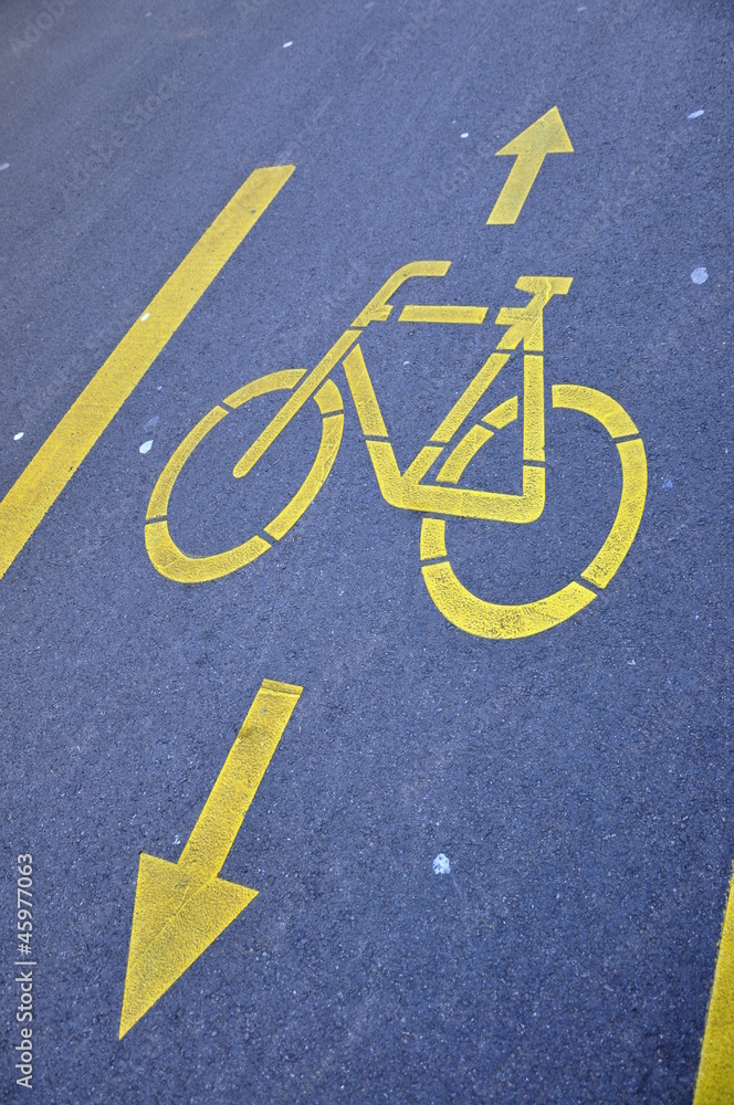 Fahrradweg Fahrradweg