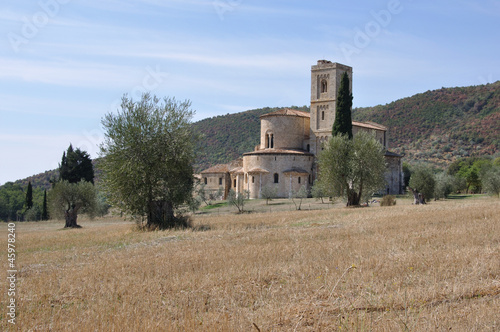 Tuscany, Monastery Sant'Antimo