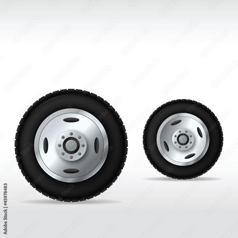 Track car wheels set Track car wheels set