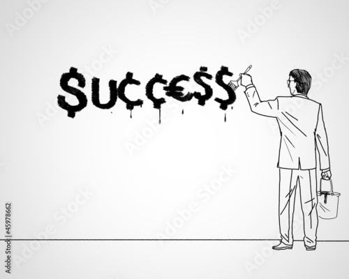 Drawing about success in business