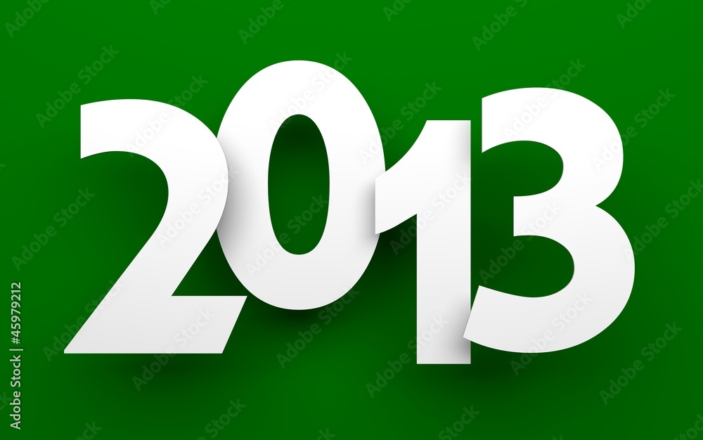 New Year 2013 card New Year 2013 card