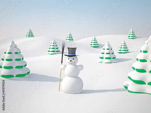 Winter landscape