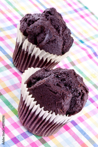 chocolate muffin photo