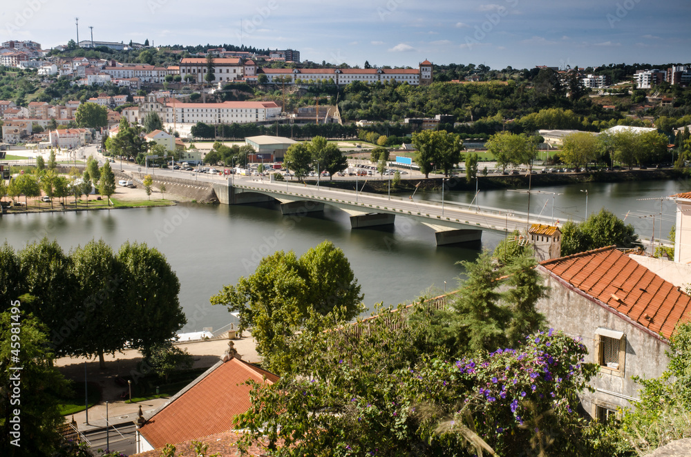 Fototapeta Panorama miasta Coimbra