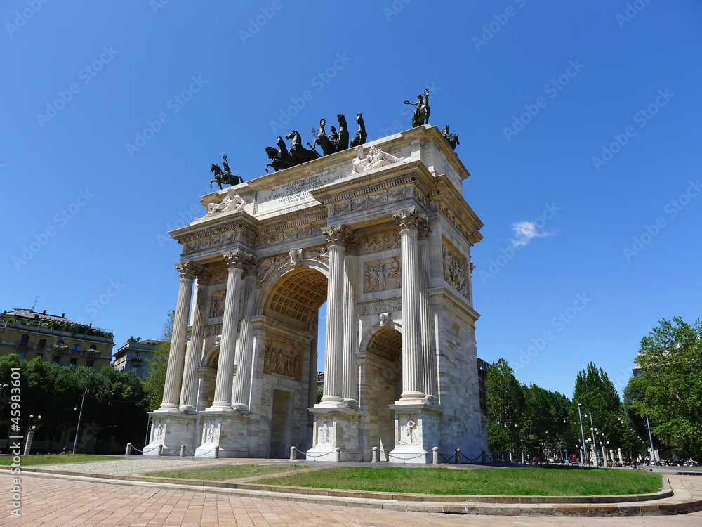 Arco Della Pace, Milan, Italy