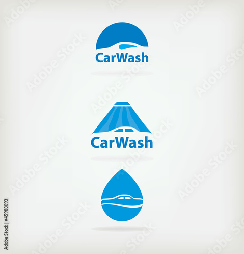 Logo car wash