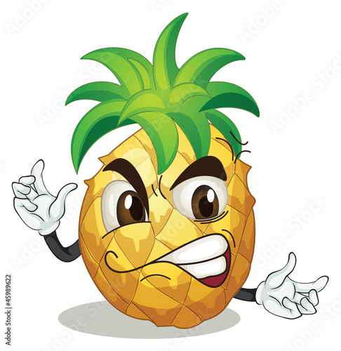 a pineapple