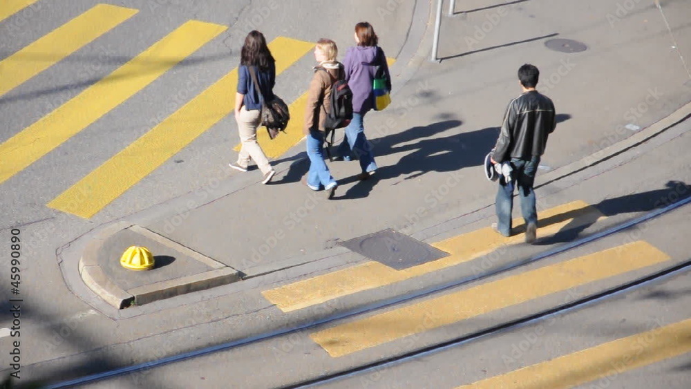 Menschen in Zürich