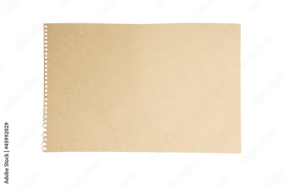 page of paper page of paper
