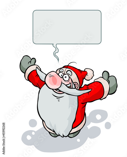 Santa Claus Cartoon.