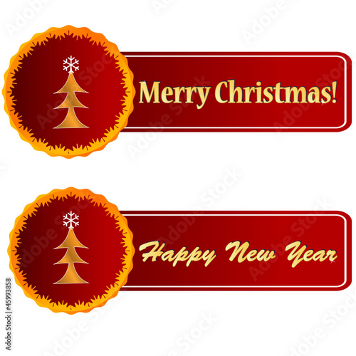 Christmas and New Year icons