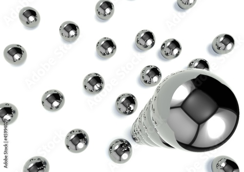 Impossible figure, 3d metaphor