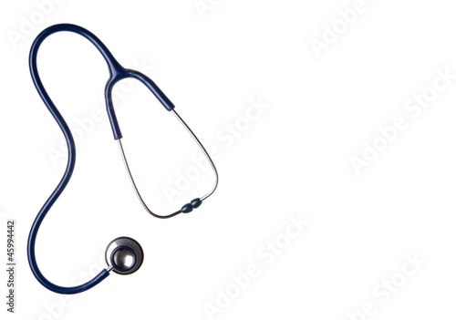 Stethoscope isolated on white