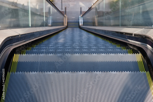 Escalator downward