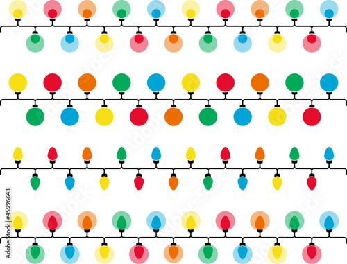 Vectorized colorful lights