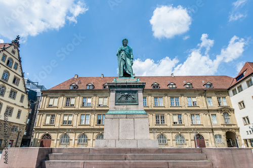 The Schiller memorial in Stuttgart, Germany