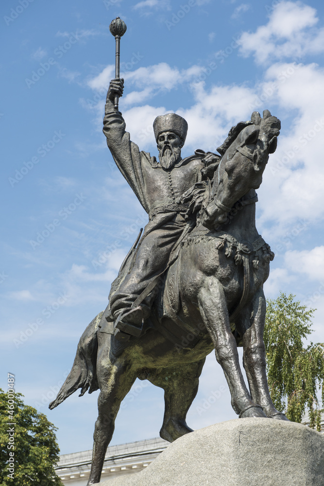 Monument to Hetman Sahaidachny in Kiev