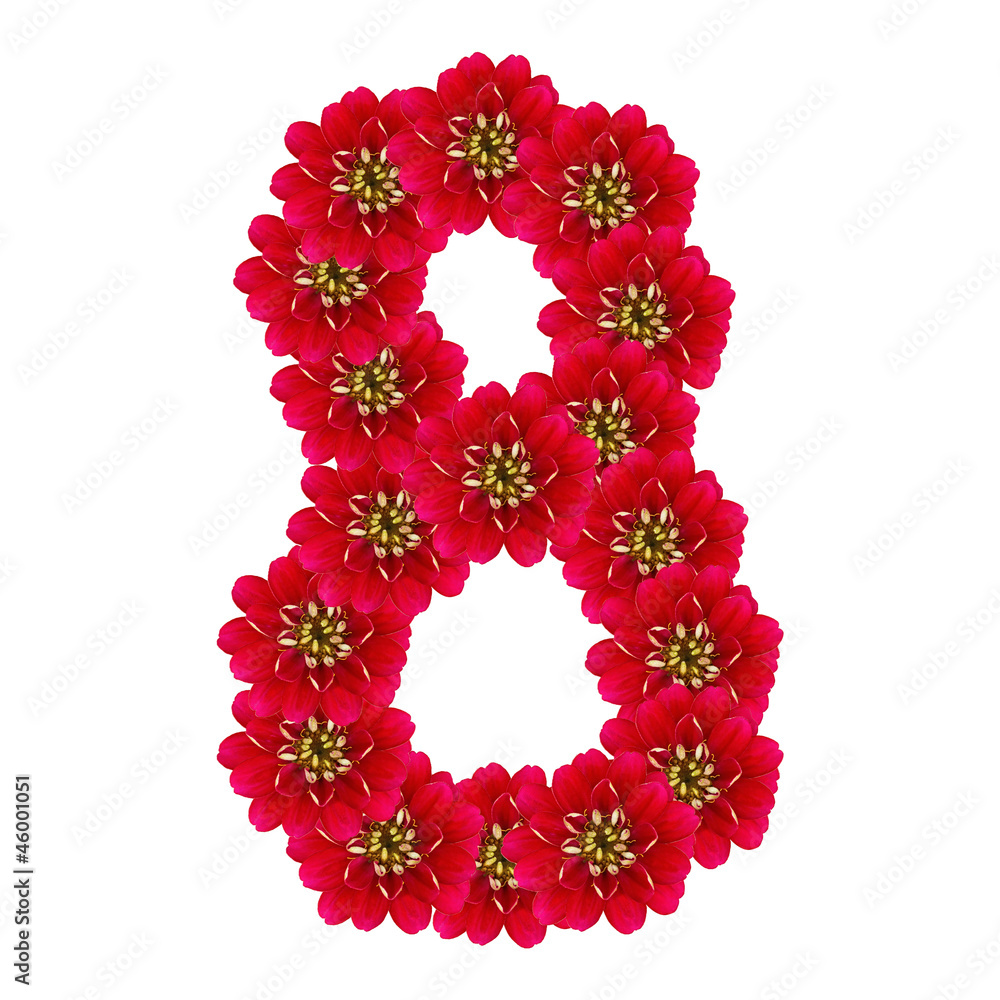 EIGHT from red flowers EIGHT from red flowers