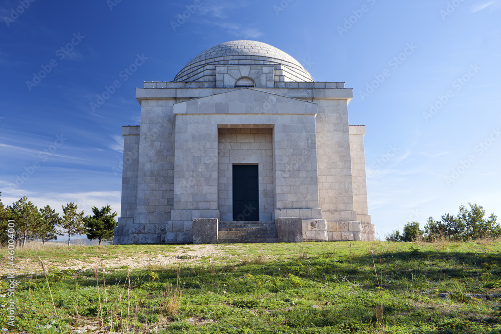 Ivan Mestrovic mausoleum in Otavice Croatia