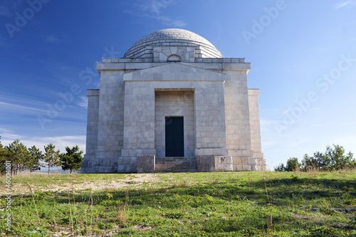 Obraz na plátně Ivan Mestrovic mausoleum in Otavice Croatia