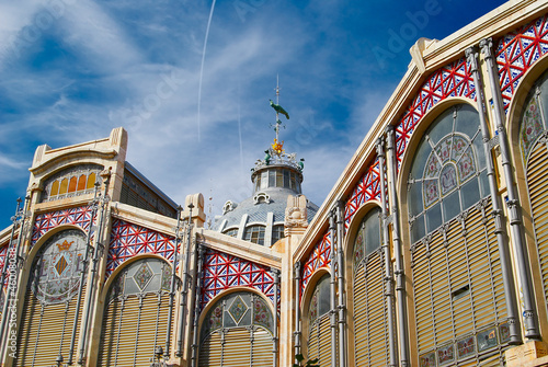 Valencia  Spain  Mercado  famous old market hall photo