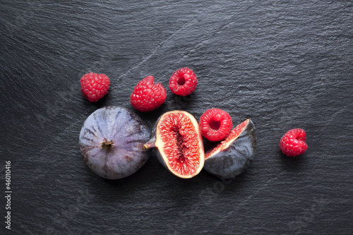 Framboises et Figues photo