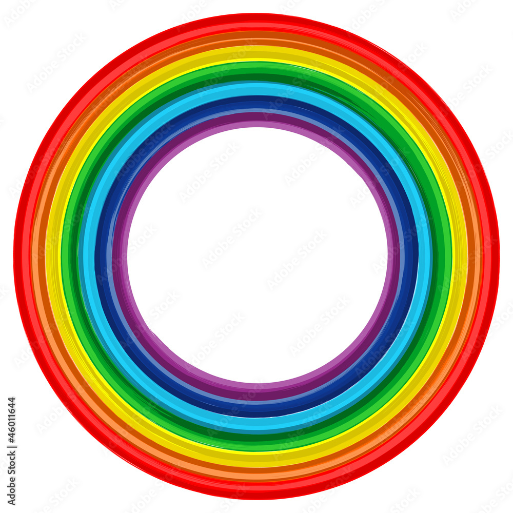 Art rainbow frame abstract vector background Art rainbow frame abstract vector background