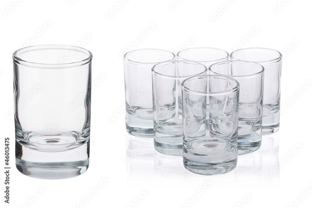 Glasses, isolated on white background Glasses, isolated on white background