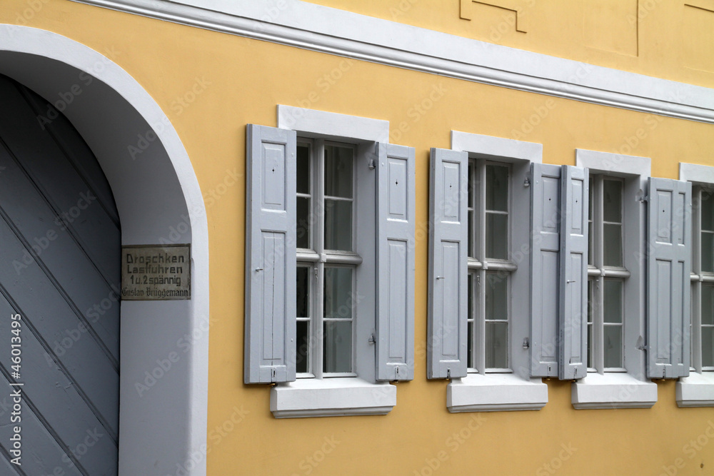 Fototapeta premium Droschkenunternehmer