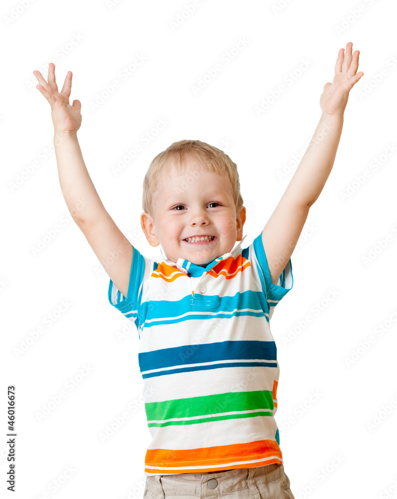 portrait of happy kid boy isolated on white background portrait of happy kid boy isolated on white background