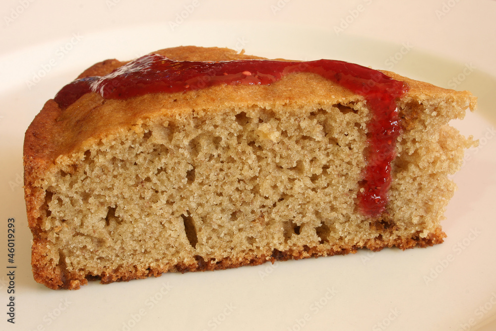 Banana Cake with Jelly