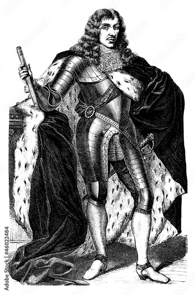 Obraz premium Aristocratic Warrior - 17th century