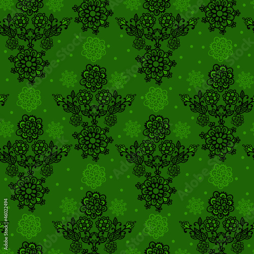 Floral seamless pattern.Flower Garden. vector illustration