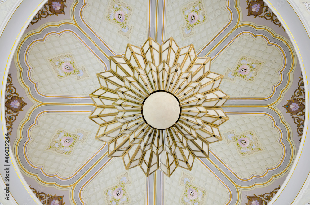 Ceiling Light with graphic art Ceiling Light with graphic art