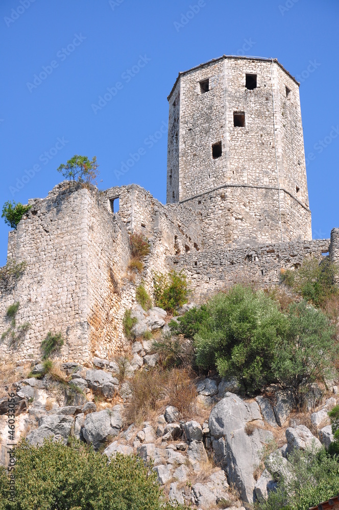 castle in Pocitelj