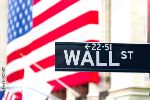 Wall Street Sign