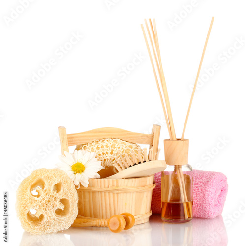 Obraz na płótnie Loofah isolated on white