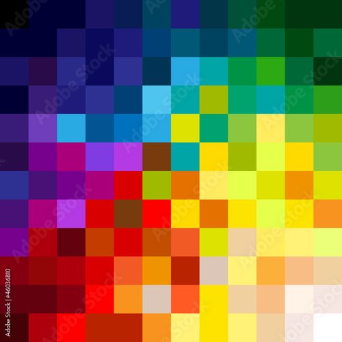 Colorful pixels