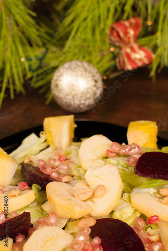 Fototapeta Naklejka Na Ścianę i Meble -  Christmas salad