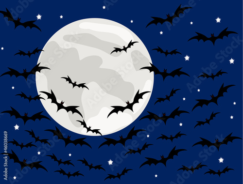 Halloween background vector
