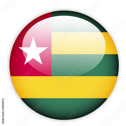 Togo flag button