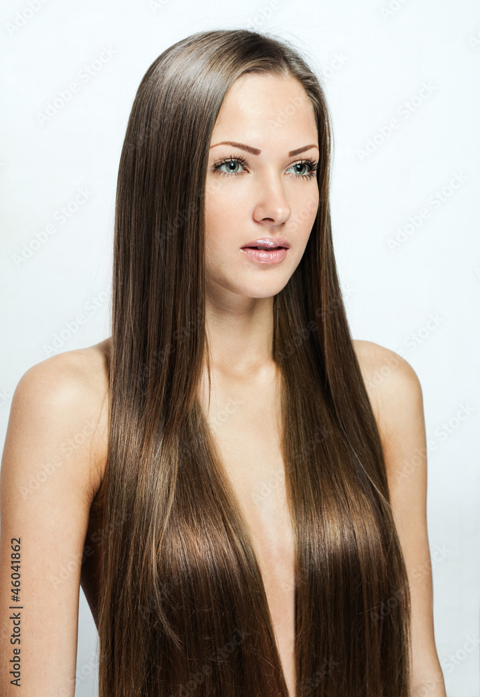 beautiful woman with long natural hair beautiful woman with long natural hair