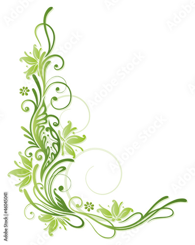 Frühling, frame, Blätter, Laub, Ranke, Grüntöne