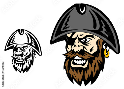 Angry corsair captain