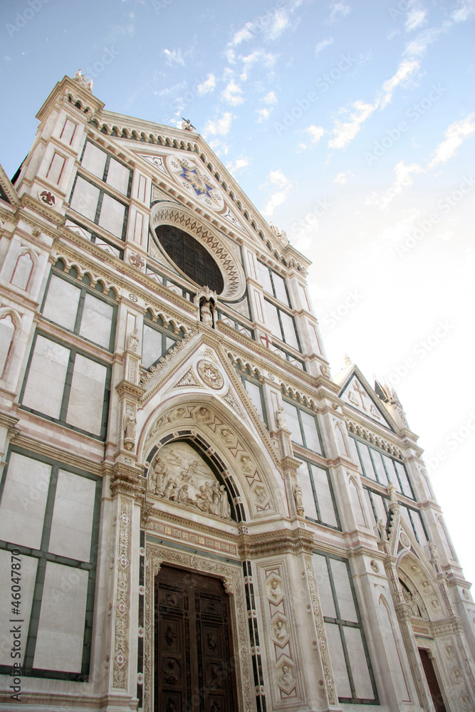 Basilica of Santa Croce (Holy Cross), Florence, Italy