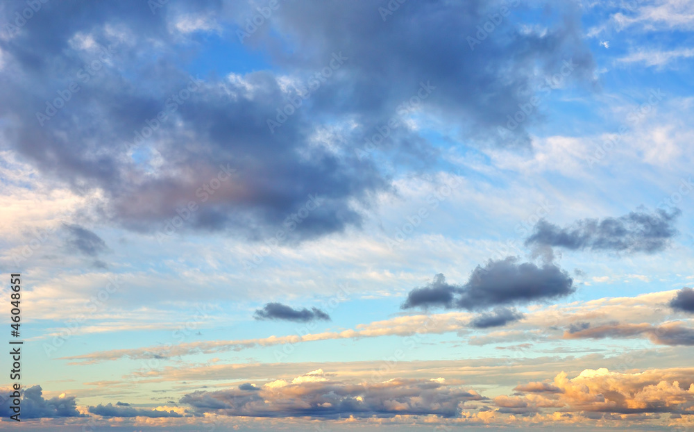 Obraz premium Sunrise sky