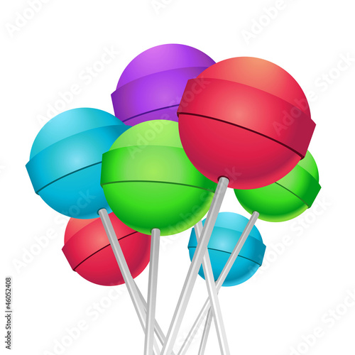 Bouquet of lollipops