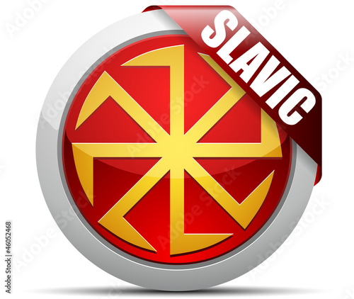 Gold Slavic Pagan Kolovrat