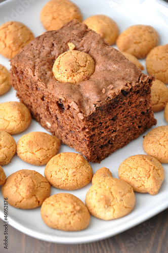 Amarettini Brownies