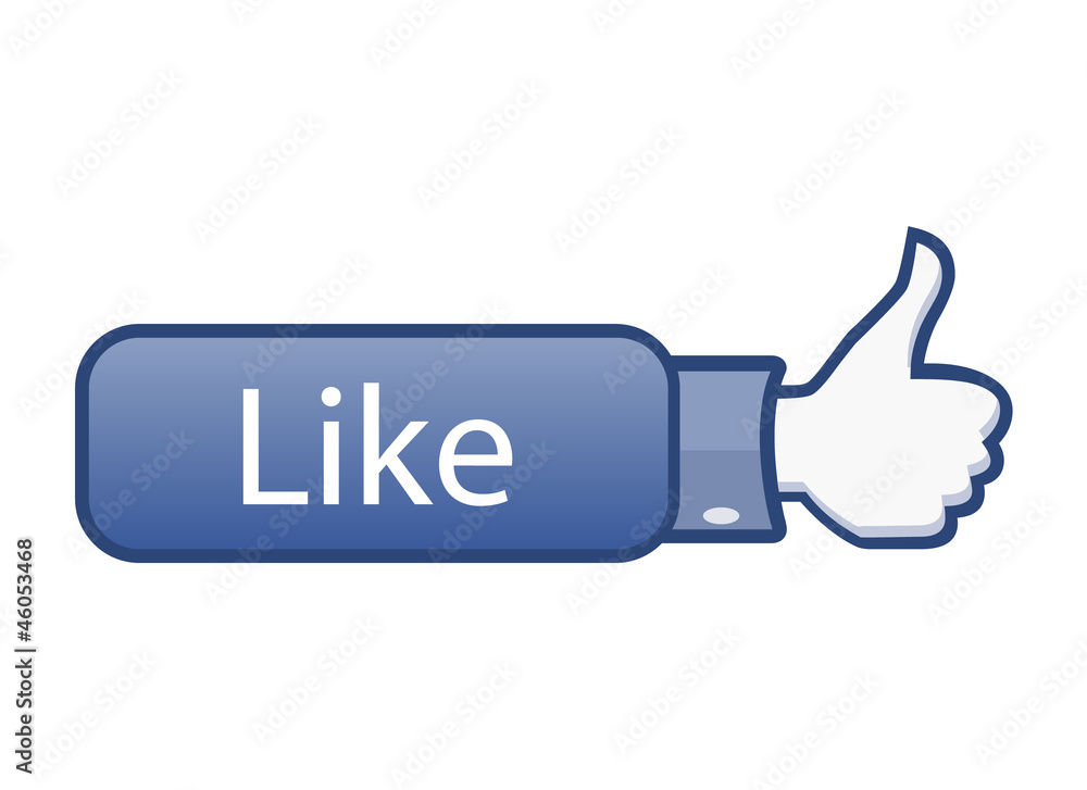 Thumb up, social media like button | icon. Vector illustration. Thumb up, social media like button | icon. Vector illustration.